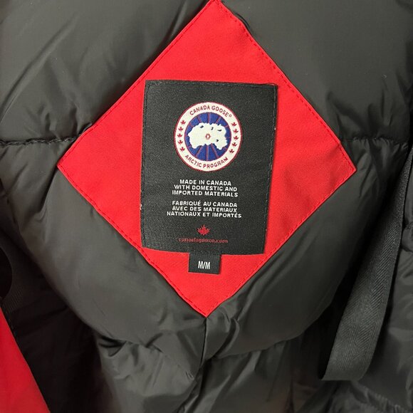 Canada Goose Victoria Parka - Womens Medium Red -  FREE SHIPPING - Picture 7 of 10